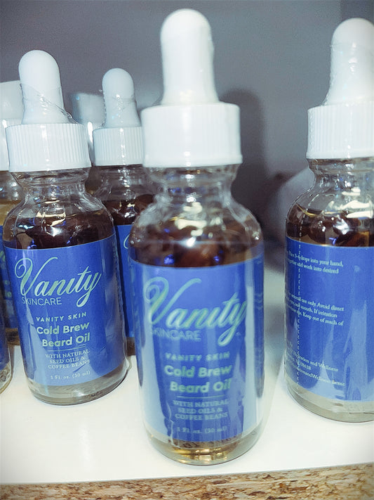 Vanity Skin Cold Brew Beard Oil!